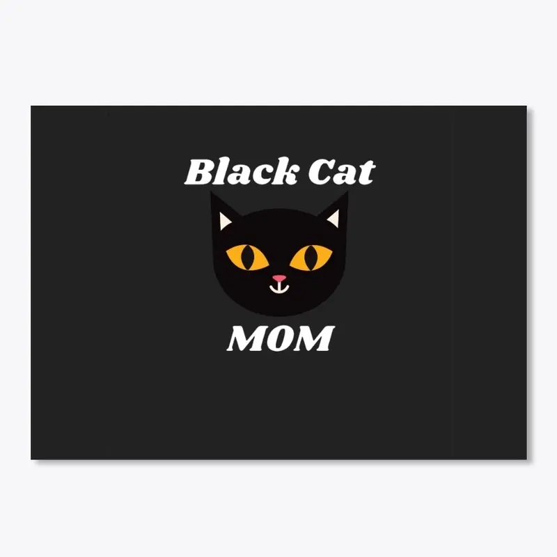 Cat Shirts Black Cat Mom